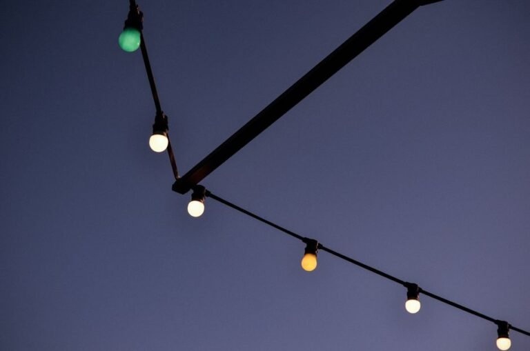 Hanging String Lights the Right Way, After Doing It Wrong